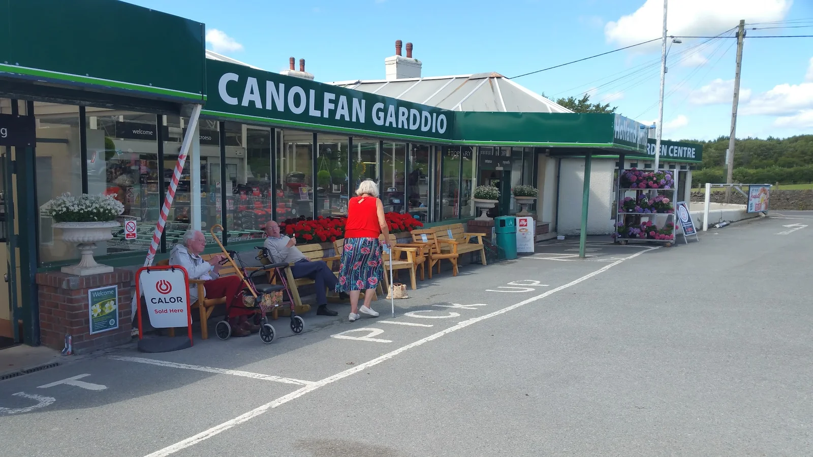 Holland Arms roadside pub at Gaerwen in central Anglesey